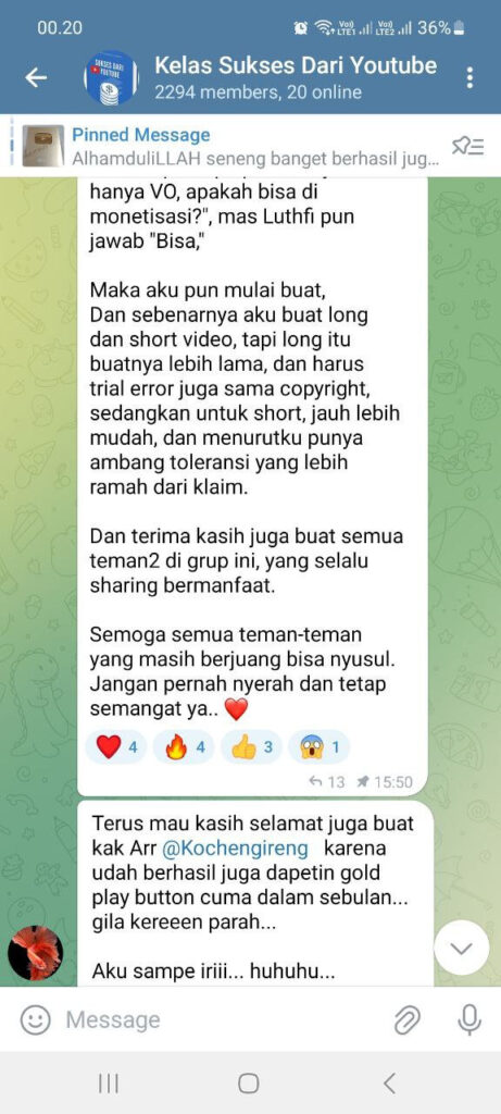 sukses dari youtube gold play button mbak vita 2