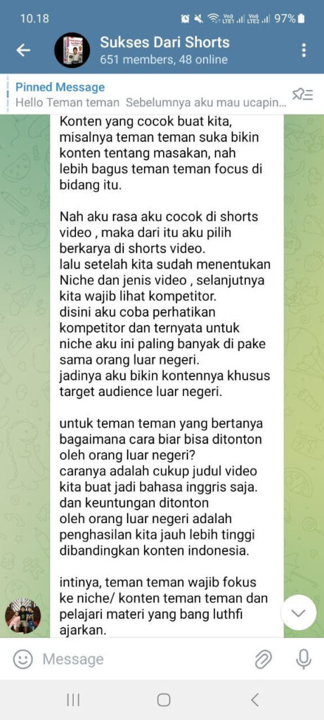 testi member sukses dari shorts mbak fitri 2