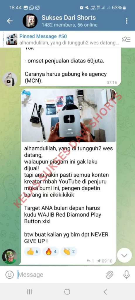 testi kelas sukses dari shorts jan 2025 1
