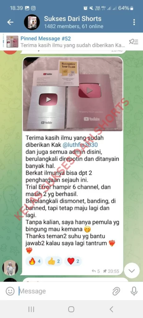 testi kelas sukses dari shorts jan 2025 4